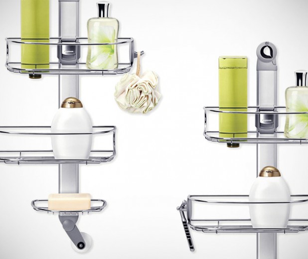 SimpleHuman Adjustable Shower Caddy GearCulture