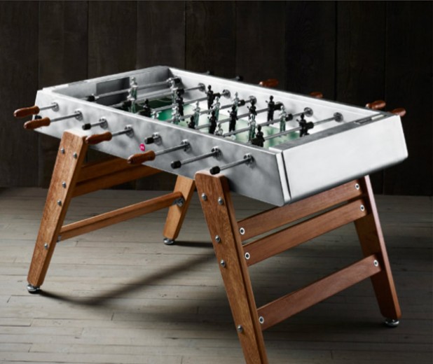 Electropolished Steel Foosball Table GearCulture