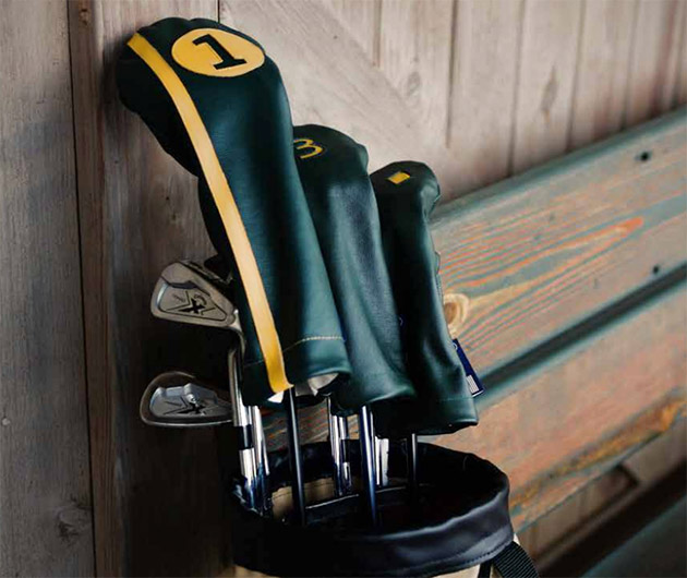 Stitch Leather Golf Head Covers