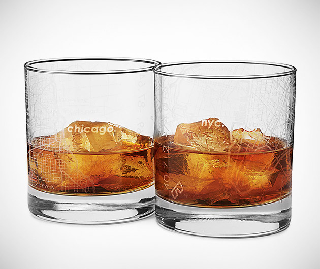 City Map Glass