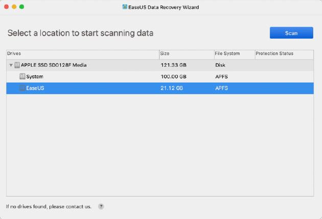 easeus data recovery wizard for mac.