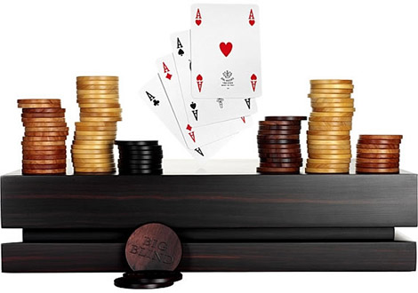 Macassar Ebony Poker Set