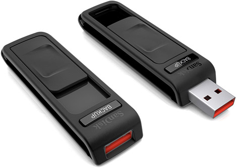 SanDisk Ultra Backup USB Flash Drive