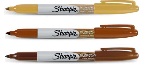 Sharpie Wood Touch-Up Permanent Markers