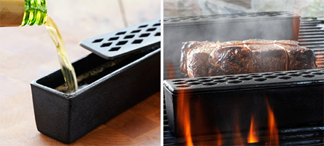 Moistly Grilled Cast Iron Grill Humidifier