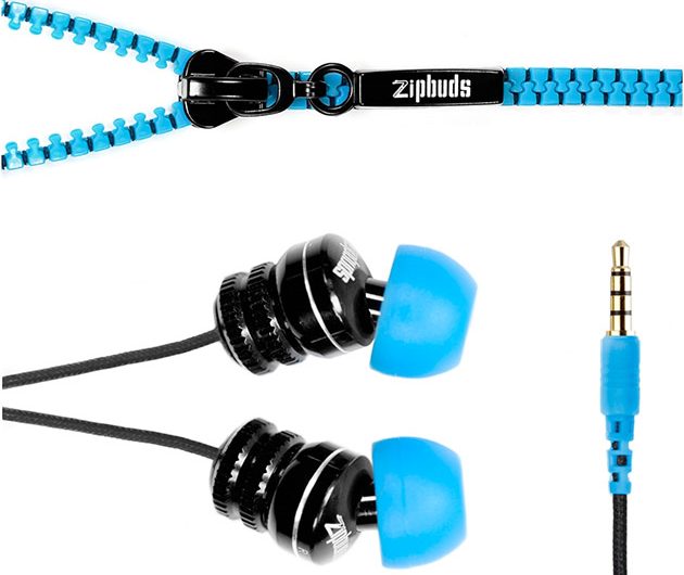 Zipbuds Tangle-Resistant Earbuds