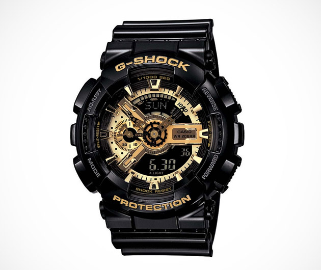 Casio G-Shock Black & Gold GA110GB-1A