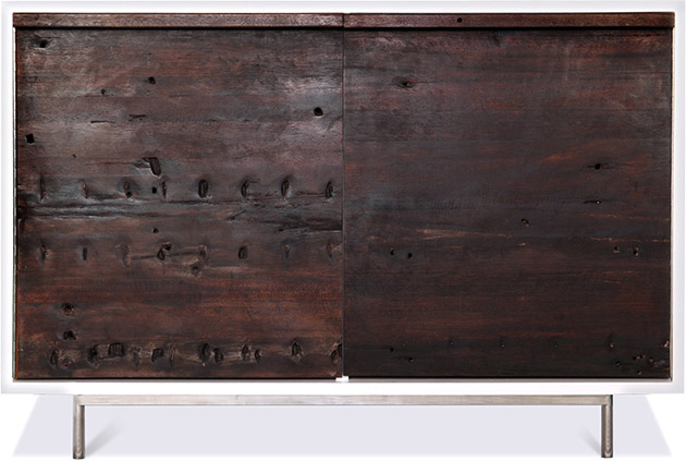 Shipwood Dark Cabinet II