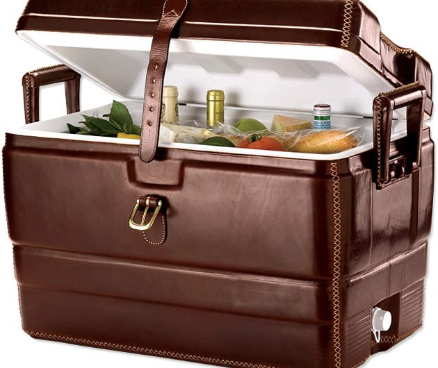 Orvis Leather Cooler