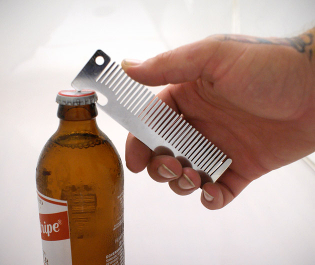 Old Familiar Comb Bottle Opener