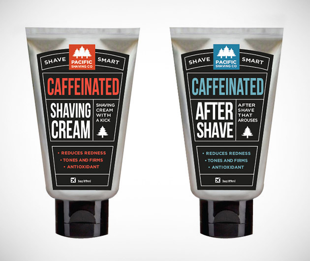 Pacific Caffeinated Shaving Stuff