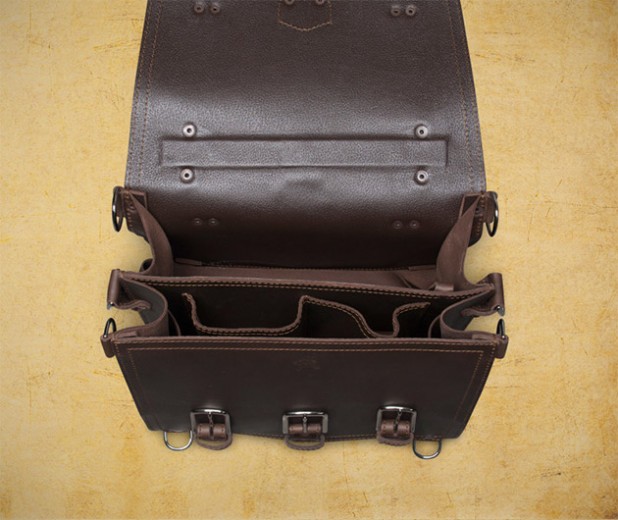 saddleback hardside briefcase