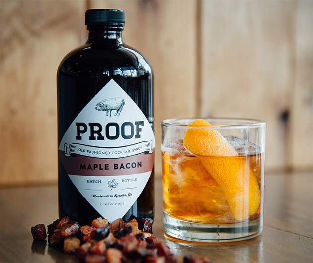 Maple Bacon Old Fashioned Cocktail Syrup