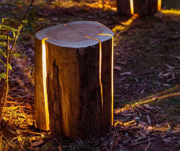 Stump — The Cracked Log Table/Stool