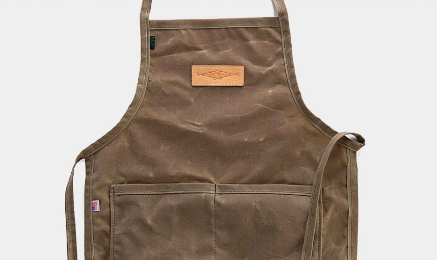 Horse Waxed Canvas Shop Apron