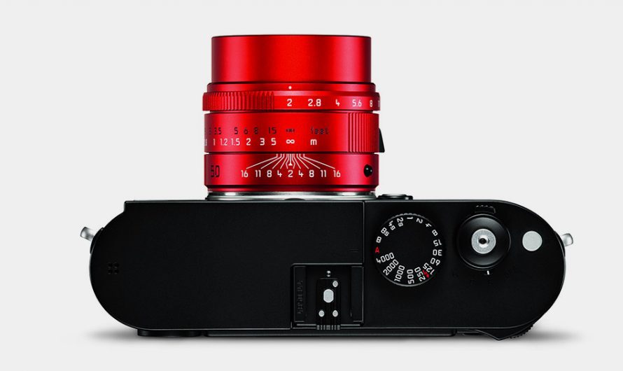 Leica Red Summicron 50mm Lens
