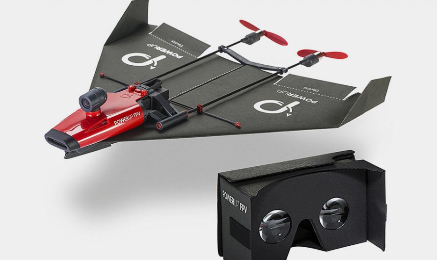 Paper Airplane VR Drone