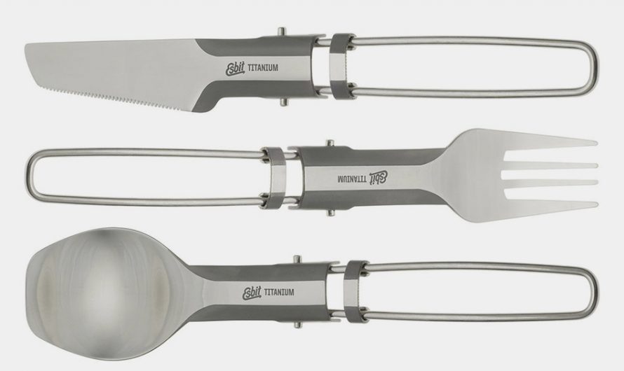 Esbit Folding Titanium Utensils