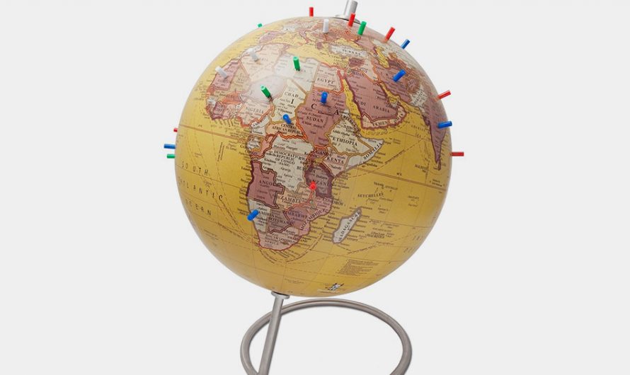 Magnetic Standing World Globe