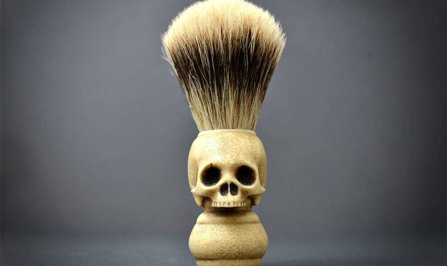 Skull Shaving Brush