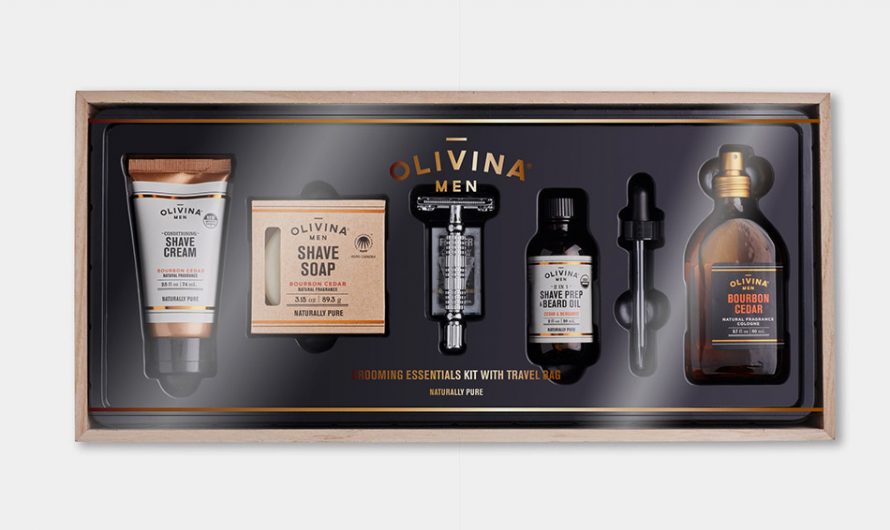 Olivina Men Premium Shave Kit
