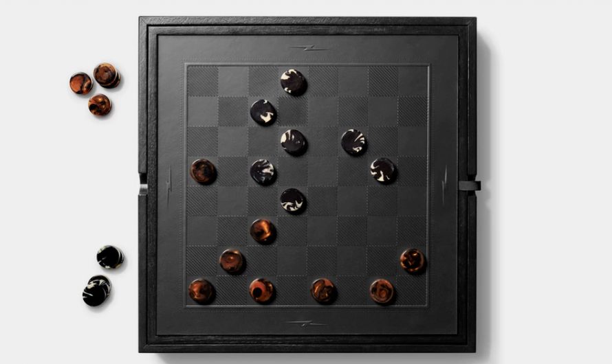 Shinola Backgammon and Checkerboard Game Set