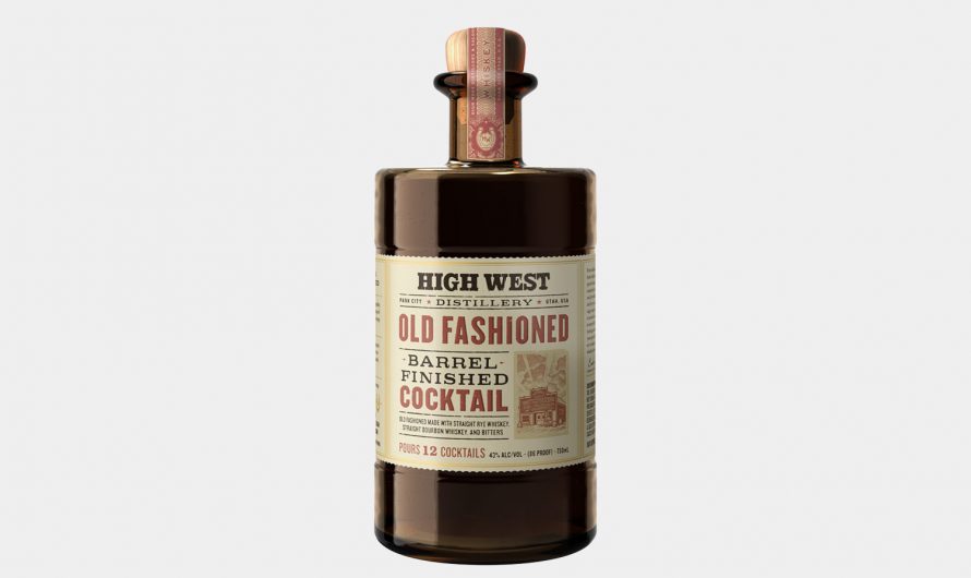 High West Old Fashioned Barrel Finished Cocktail