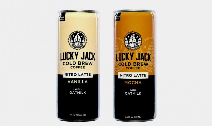 Lucky Jack Nitro Latte Cold Brew Coffee