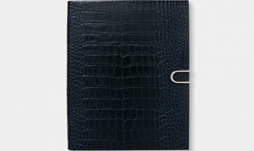 Portobello Notebook with Slide Closure